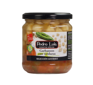 GARBANZO CON VERDURAS 370ML