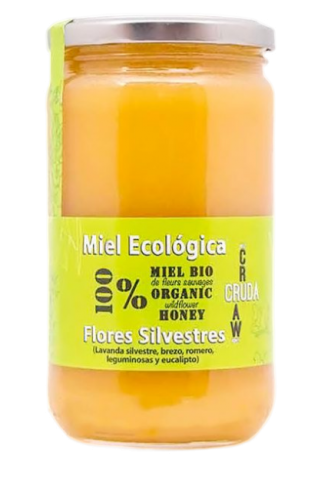 MIEL CRUDA FLORES SILVESTRES 375 GR